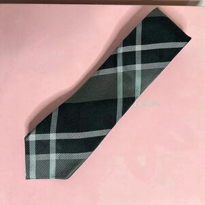 Kenneth Cole Reaction Green Plaid Tie